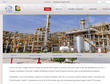 Tablet Screenshot of petrofarhang.com